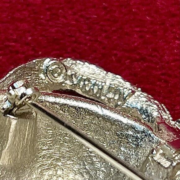 Vintage 1960s Sarah Coventry Adam's Delight Apple Brooch Pin Pendant Signed - Picture 5 of 8